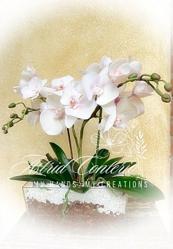 Orchidea, clay art, arte, argilla flessibile, polimery clay,cold porcelain, porcellana fredda, fiori fatti a mano, hand Made flowers